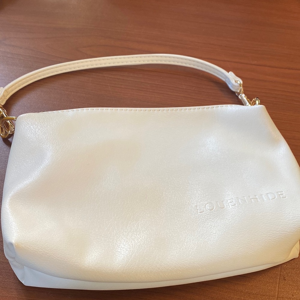 White Pleather Purse